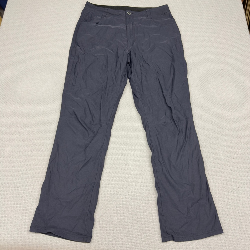 Orvis Fleece Lined Pants 36x32 Navy Blue Classic Collection Insulated Camping